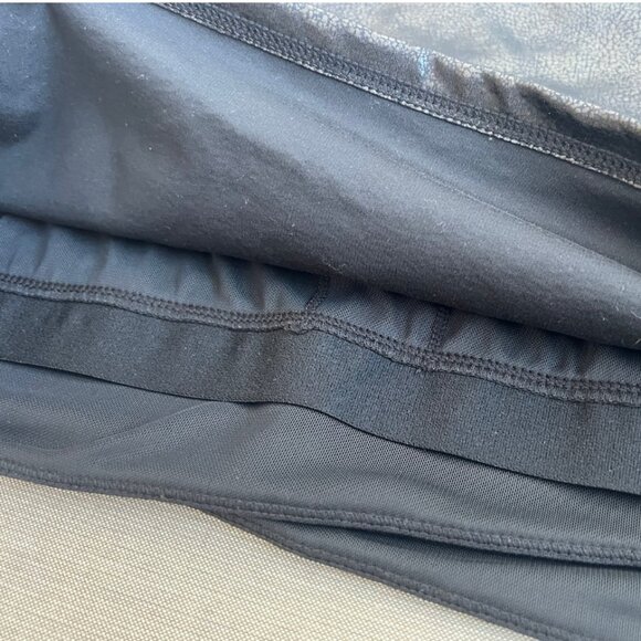 JOE FRESH Crop Active Top / Activewear / x Sasha Exeter / Shiny / Black / SizeXL - Picture 6 of 6